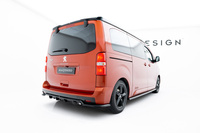 Hinten Splitter (mit einem vertikalem balken) Peugeot Expert Mk3