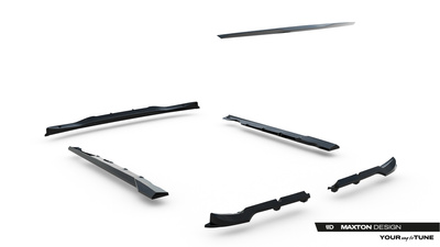 Diffusor Satz Brabus Smart Fortwo C451 Facelift