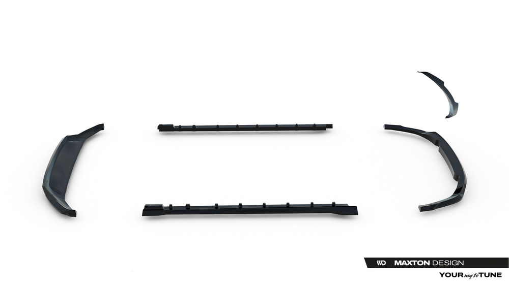 Diffusor Satz Jaguar F-Pace R-Sport X761 Facelift