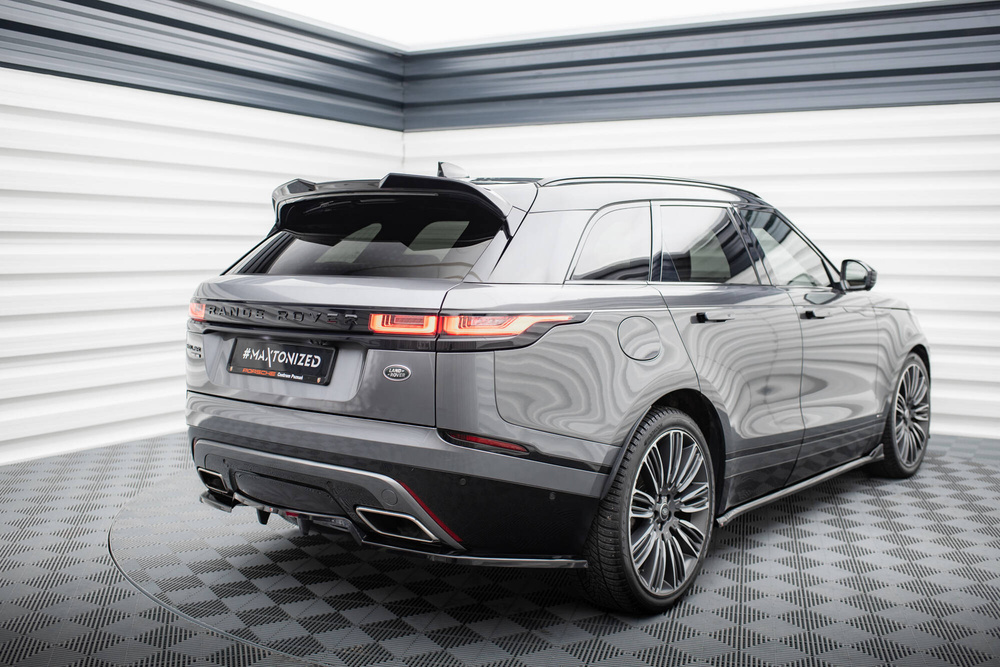Hinten Splitter (mit einem vertikalem balken) V.1 Land Rover Range Rover Velar R-Dynamic Mk1