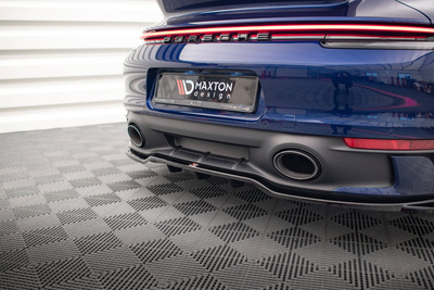 Hinten Splitter (mit einem vertikalem balken) V.2 Porsche 911 Carrera Aero / Carrera GTS 992