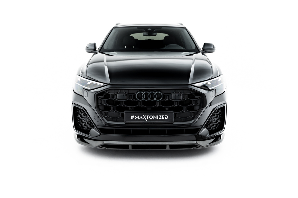 Prepreg Carbon Fiber Front Diffusor Audi SQ8 / Q8 S-Line Mk1 Facelift