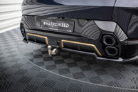 Hinten Splitter (mit einem vertikalem balken) BMW XM G09