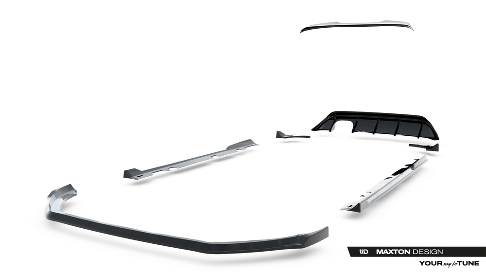 Diffusor Satz V.3 Ford Fiesta ST Mk8 Facelift