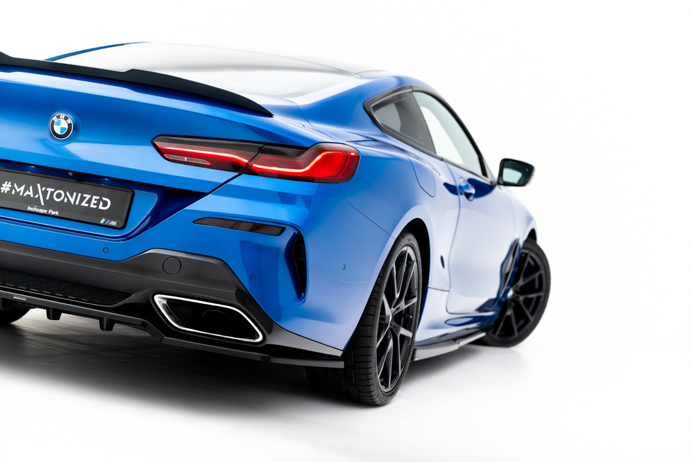 Hinten Splitter (mit einem vertikalem balken) BMW 8 Coupe M-Pack G15