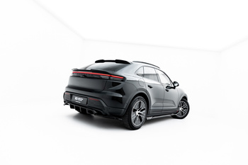 Hinten Splitter (mit einem vertikalem balken) Porsche Macan EV Mk1