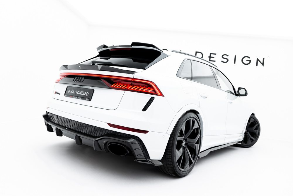 Prepreg Carbon Fiber Heck Diffusor Seite Audi RSQ8 Mk1