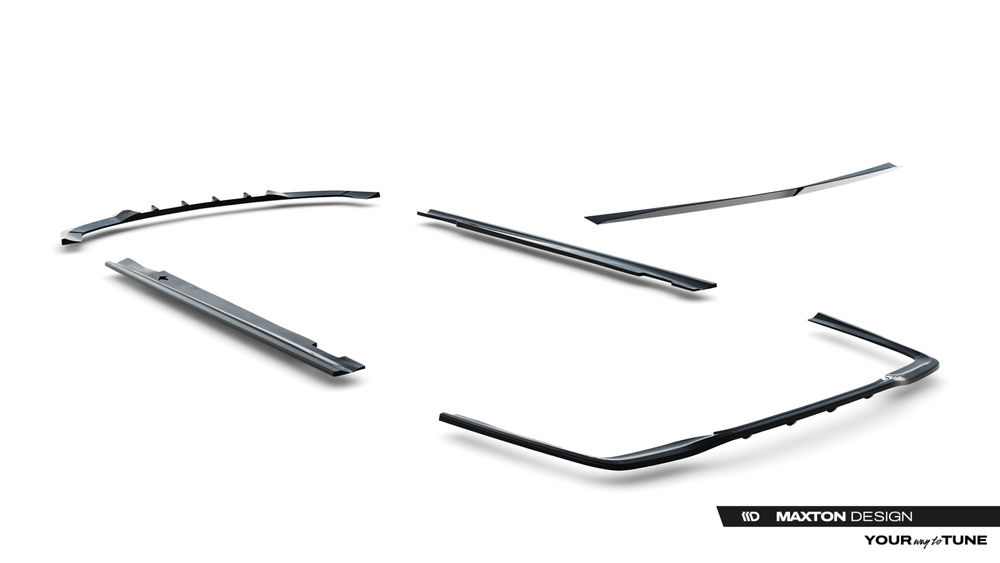 Diffusor Satz Mercedes-Benz E AMG-Line Sedan W212 Facelift