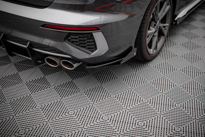 Street Pro Heck Diffusor Seite + Flaps Audi S3 Sedan 8Y