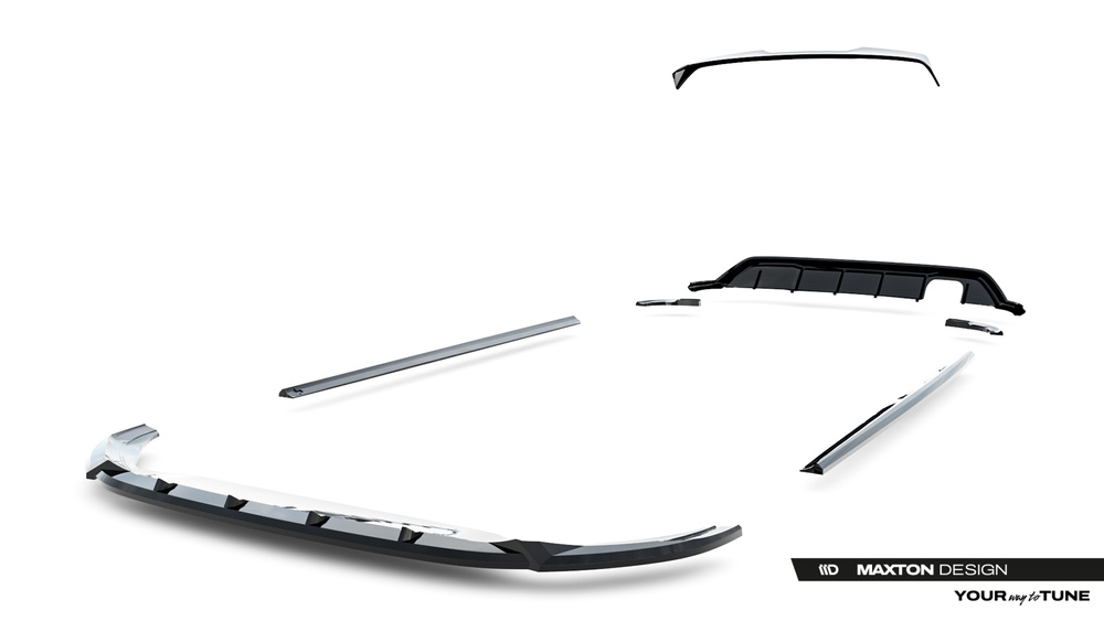 Diffusor Satz Volkswagen Polo GTI Mk6 Facelift