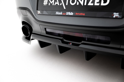 Hinten Splitter (mit einem vertikalem balken) V.1 + Flaps Toyota GR86 Mk1