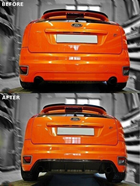 Heckansatz Ford Focus ST Mk2