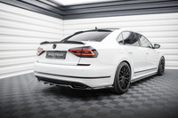 Hinten Splitter (mit einem vertikalem balken) Volkswagen Passat GT B8 Facelift USA