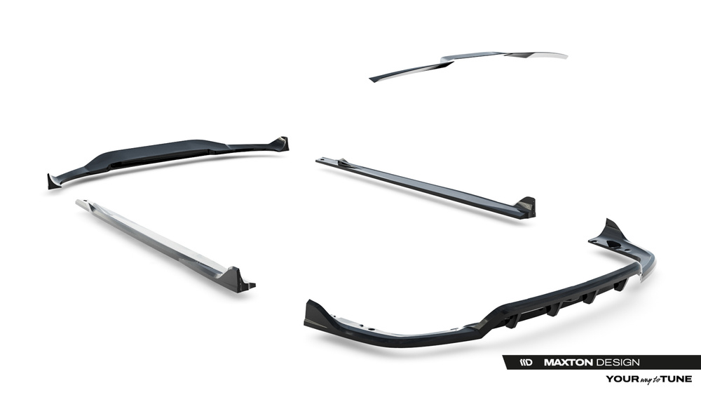 Diffusor Satz BMW X6 M-Pack G06 Facelift