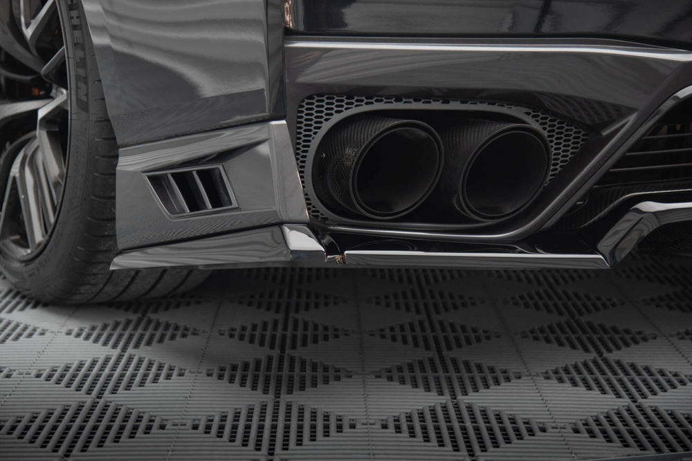 Heck Diffusor Seite Nissan GTR R35 Facelift