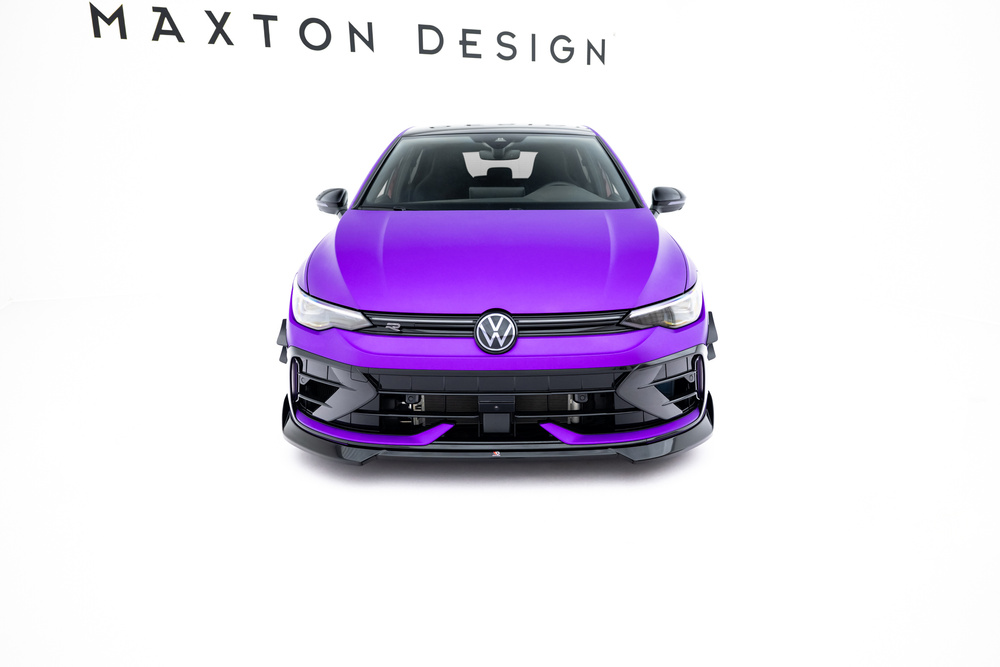 Front Diffusor V.4 Volkswagen Golf R Hatchback Mk8 Facelift