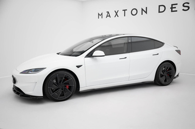 Seitenschweller Diffusor V.2 Tesla Model 3 Performance Mk1 Facelift 