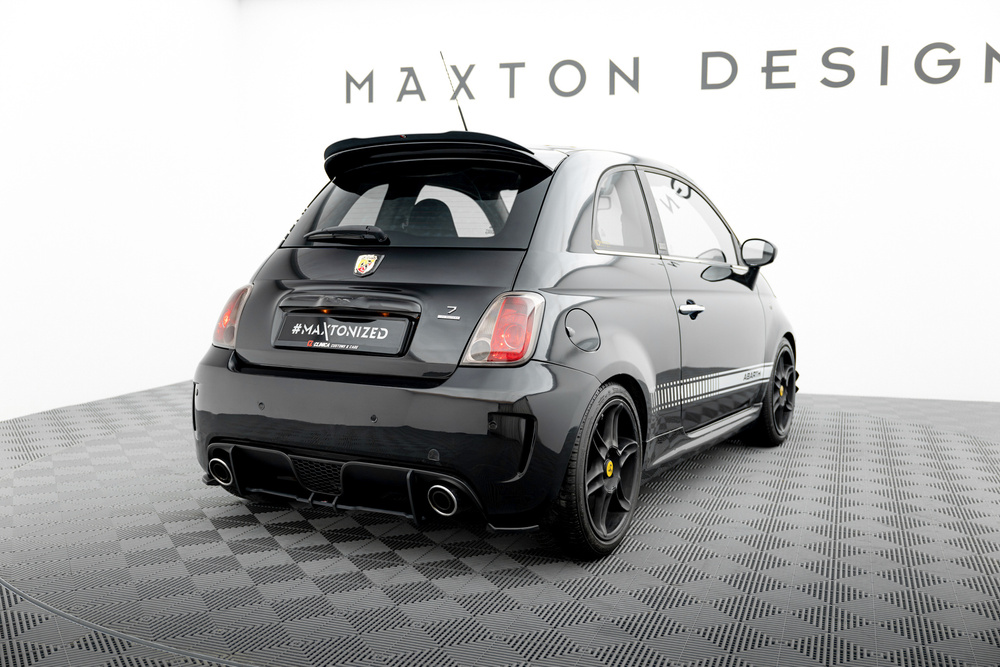 Heck Diffusor Seite V.2 Abarth 500 Mk1