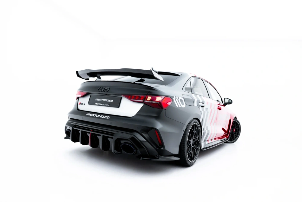 Heck Diffusor Seite V.1 Audi RS3 Sedan 8Y Facelift