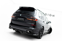 Prepreg Carbon Fiber Heckansatz BMW X7 M-Pack G07 Facelift (version without towbar)