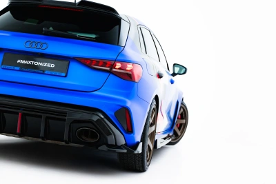 Heck Diffusor Seite V.2 Audi RS3 Sportback 8Y Facelift