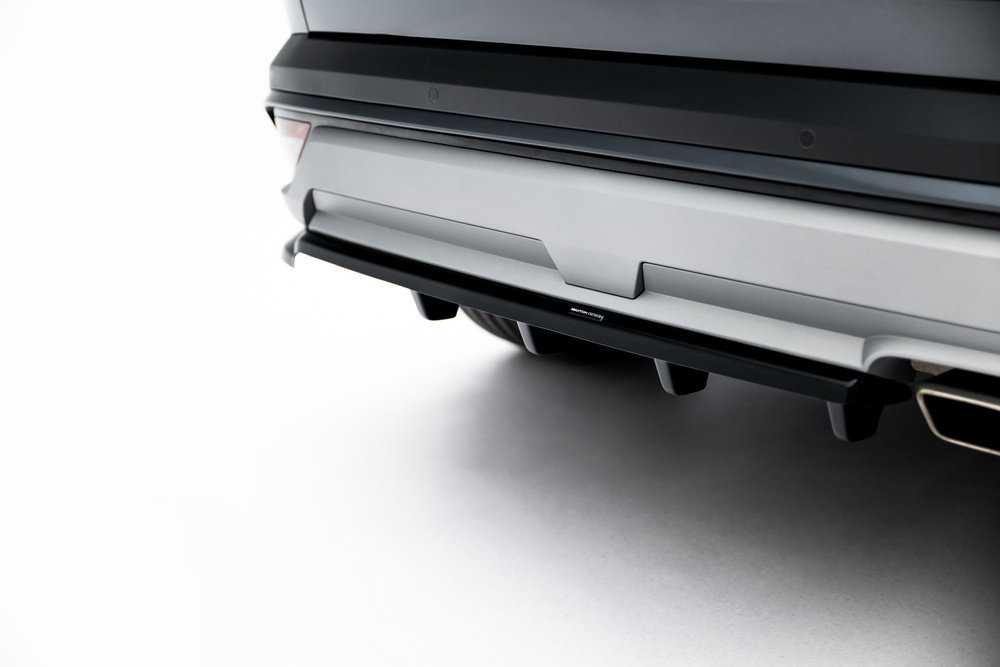 Hinten Splitter (mit einem vertikalem balken) Hyundai Tucson Mk4 Facelift