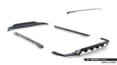 Diffusor Satz Volkswagen Touareg R-Line Mk3 Facelift