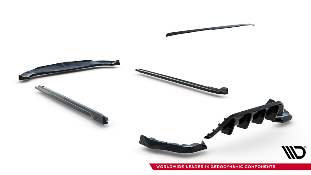 Diffusor Satz Alfa Romeo Stelvio Mk1