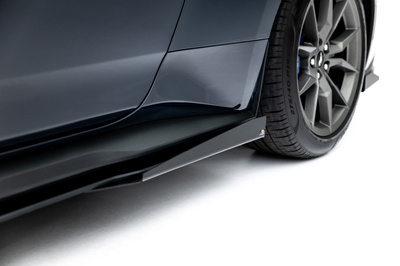 Street Pro Seitenschweller Diffusor + Flaps Ford Mustang Dark Horse Mk7