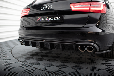 Heckansatz Audi A6 Sedan / Avant C7 (Version mit Doppelauspuff auf beiden Seiten)