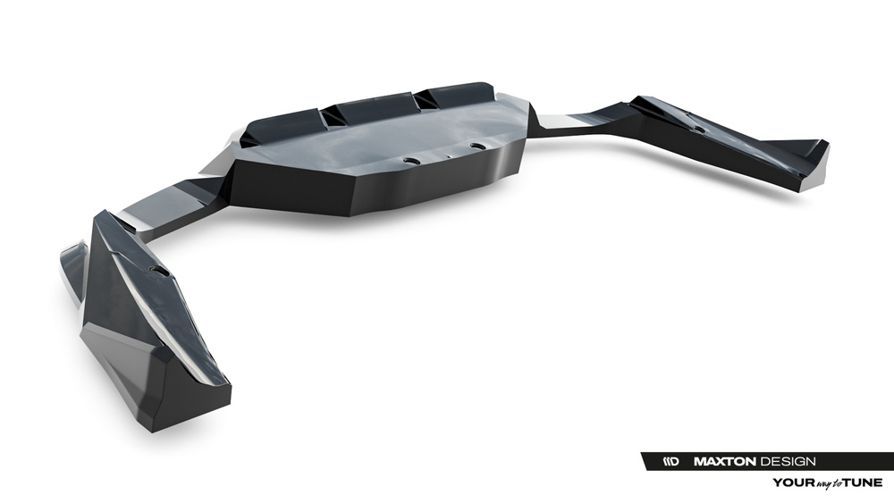 Hinten Splitter (mit einem vertikalem balken) BMW X2 M35i U10