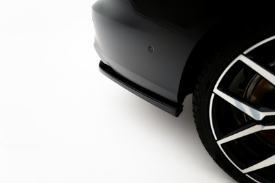 Hinten Splitter (mit einem vertikalem balken) Volvo S60/V60 R-Design Mk3