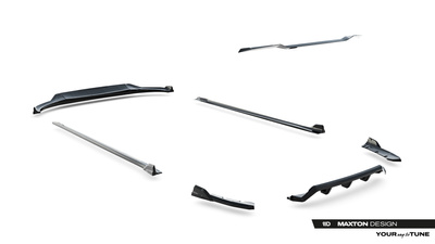 Diffusor Satz BMW X3 M-Pack G01 Facelift