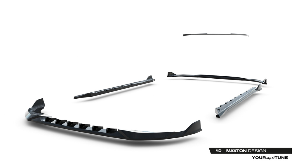 Diffusor Satz Volkswagen Golf Mk8 Facelift
