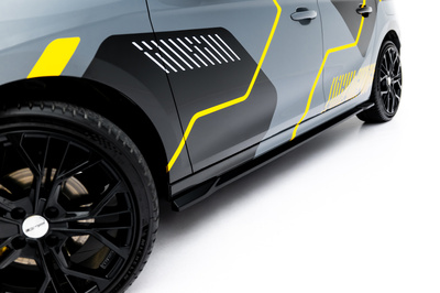 Seitenschweller Diffusor Opel Corsa F Facelift (Mk6 Facelift)