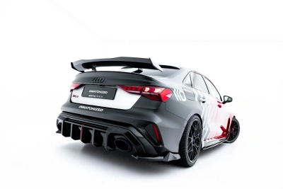 Heck Diffusor Seite V.3 Audi RS3 Sedan 8Y Facelift