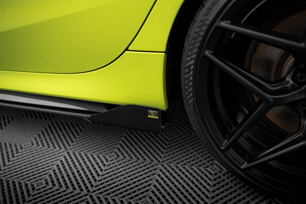 Street Pro Seitenschweller Diffusor + Flaps BMW 1 M-Pack / M135i / 128ti F40