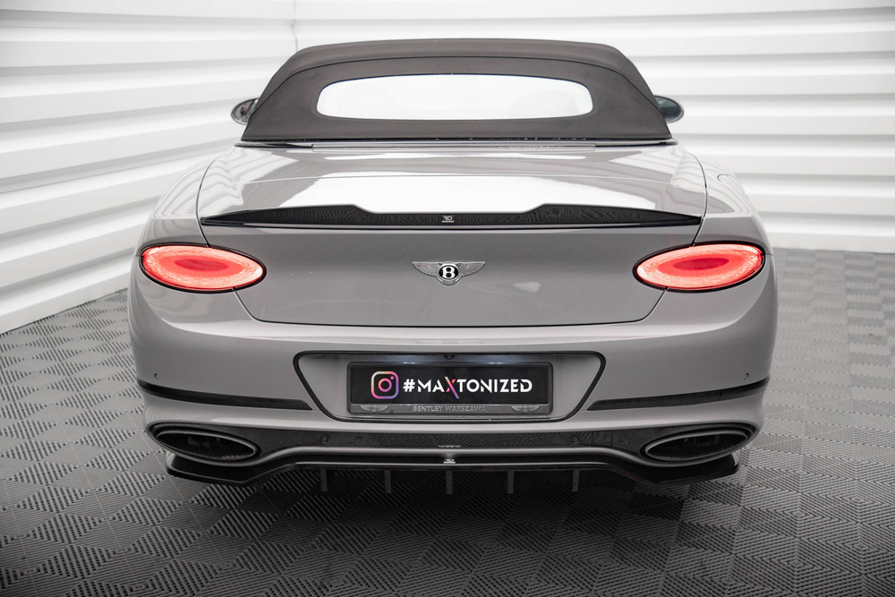 Hinten Splitter (mit einem vertikalem balken) Bentley Continental Convertible GT Mk3