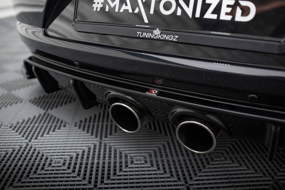 Heckansatz V.2 Volkswagen Scirocco Mk3 (R32 Auspuff)
