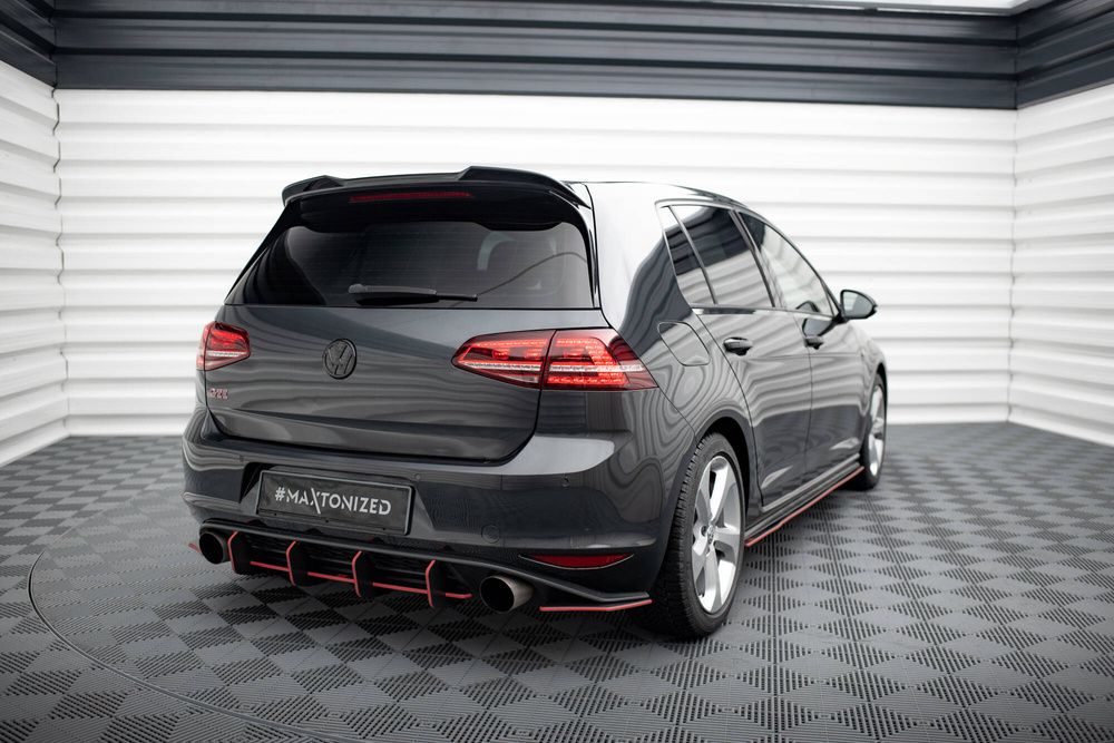 Spoiler Cap 3D Volkswagen Golf R / R-Line / GTI / GTD Mk7 / Mk7 Facelift