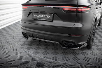 Hinten Splitter (mit einem vertikalem balken) Porsche Cayenne Sport Design Mk3