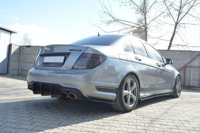 HECKSCHURZE v.1 Mercedes C W204 AMG-Line (FACELIFT)