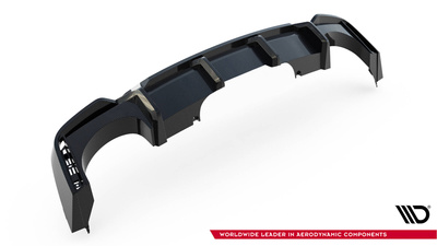 Prepreg Carbon Fiber Heckansatz Audi RS6 C8  (version with towbar)