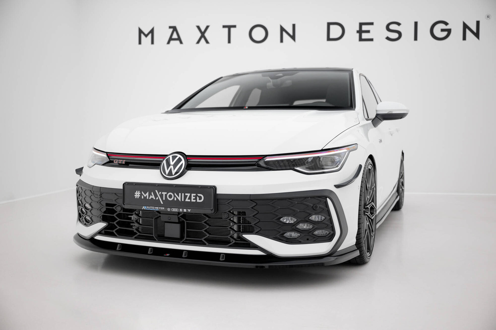 Front Diffusor V.5 Volkswagen Golf GTI / GTE / R-Line Mk8 Facelift
