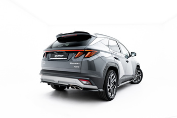 Hinten Splitter (mit einem vertikalem balken) Hyundai Tucson Mk4 Facelift