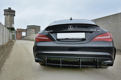 Heckschurze V.2 Mercedes CLA A45 AMG C117 Facelift