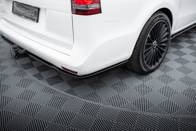 Hinten Splitter (mit einem vertikalem balken) Mercedes-Benz Vito Extra Long W447