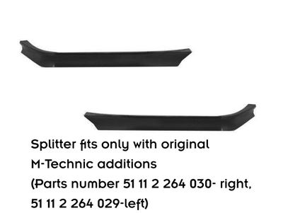FRONTDIFFUSOR V.2 BMW M3 / 3 M-Pack E36 Coupe