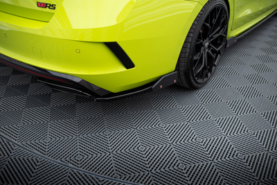 Heck Diffusor Seite V.2 + Flaps Skoda Octavia RS Combi / Liftback Mk4 / Mk4 Facelift