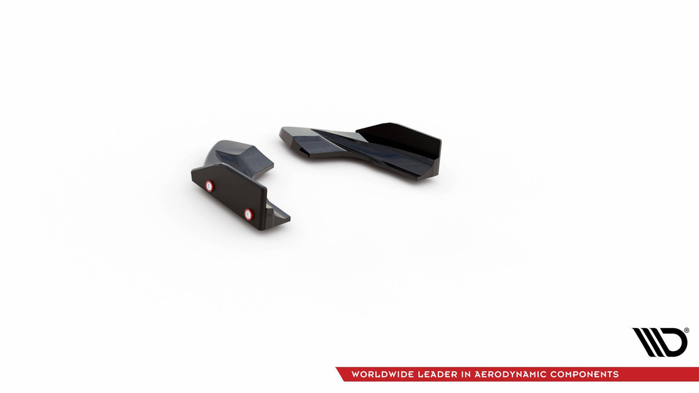 Heck Diffusor Seite V.2 + Flaps Volkswagen Golf R Hatchback Mk8 Facelift